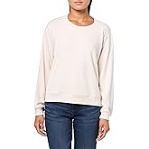 Barefoot Dreams Womens Malibu Collection Brushed Fleece Pullover