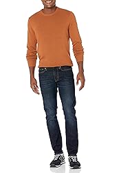 Amazon Essentials Men's Long-Sleeve Crewneck