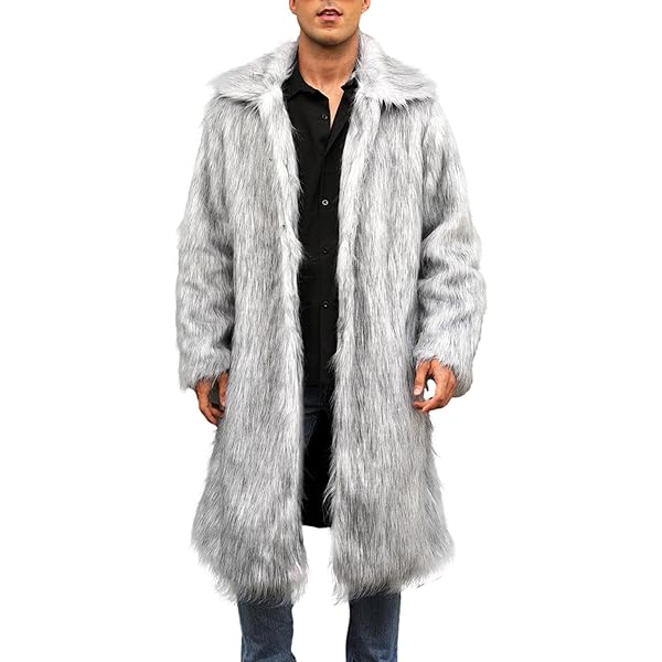 ジャケット・アウター riu Fur collar long coat Sa85fce99eee4452fae416eea019ea