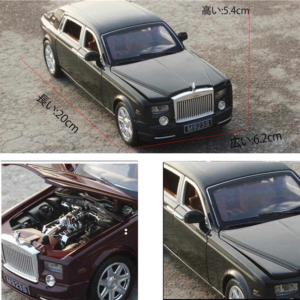 Amazon Miluo Fen 1 24スケールィコンポジットダイキャストモデル車モデルの装飾 Phantom ミニカー ダイキャストカー ホビー
