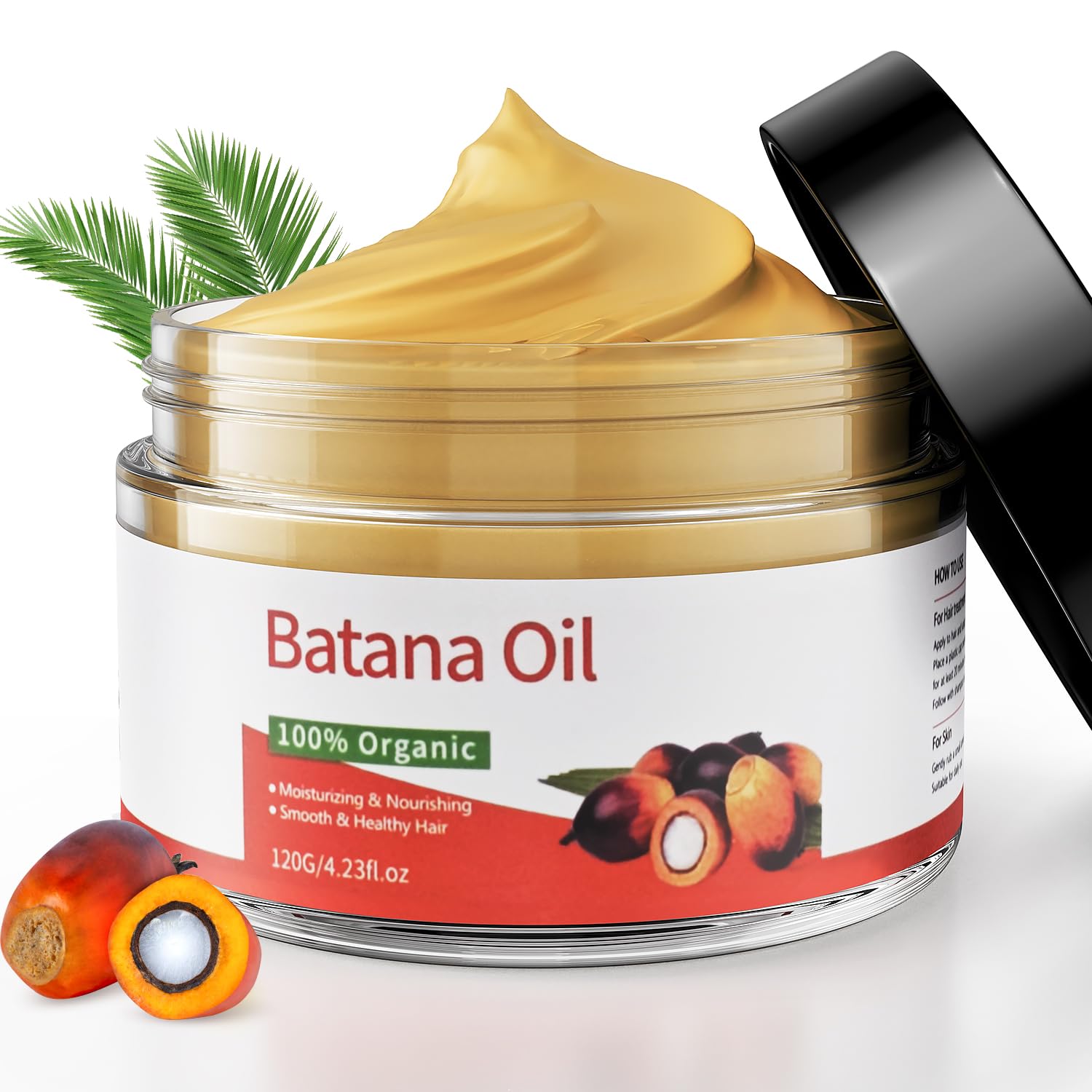 Photo 1 of ArcticKnight Batana Oil for Hair Growth - Dr. Sebi Organic Batana Oil for Promoting, 100% Pure Raw form Honduras Strengthen & Prevent Hair Loss Restores Damaged Hair and Scalp (4.23, Ounces)