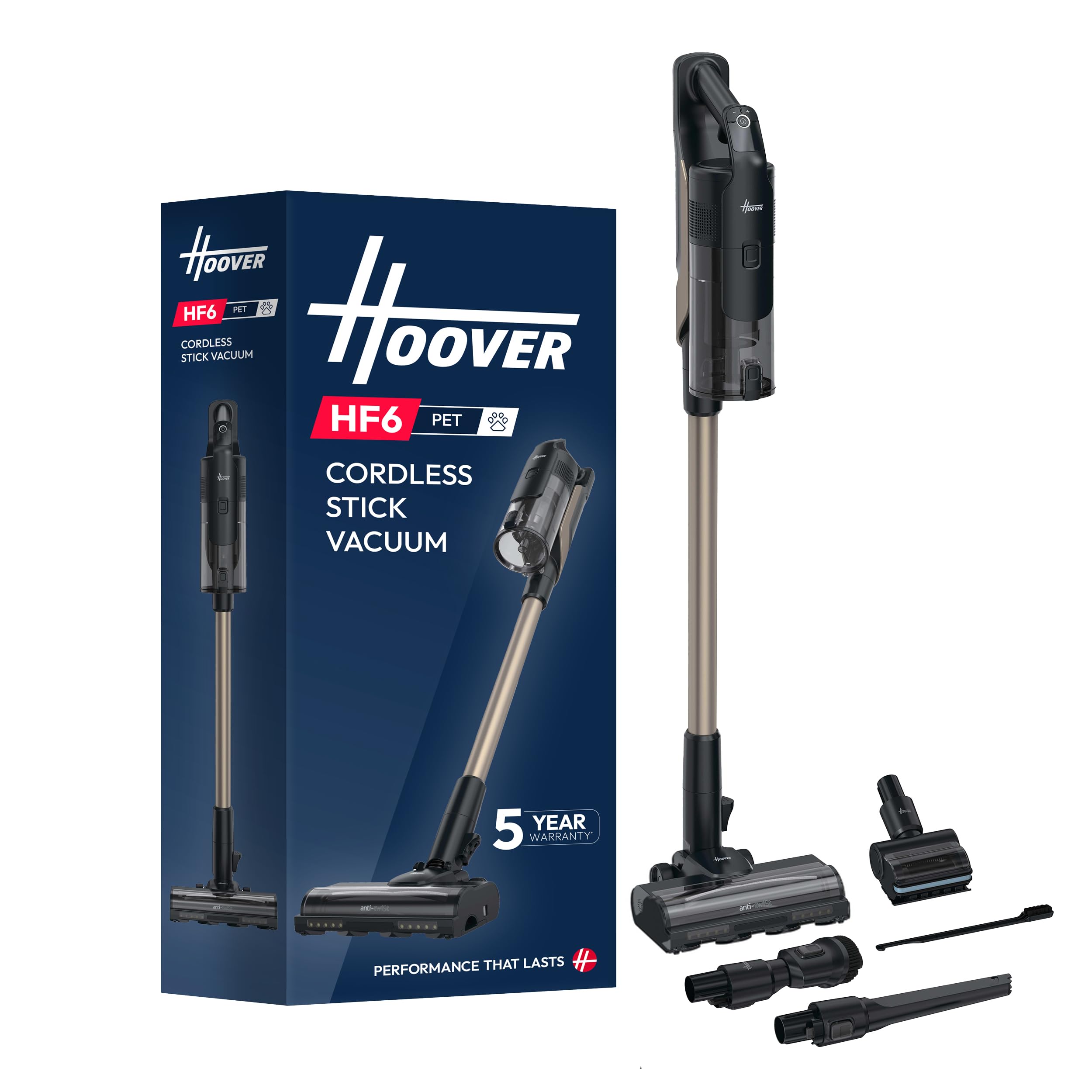 Hoover HF6 Pet Cordless Vacuum...