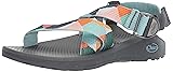 Chaco Men's MEGA Z Cloud Sandal, Kaleido Katydid, 10