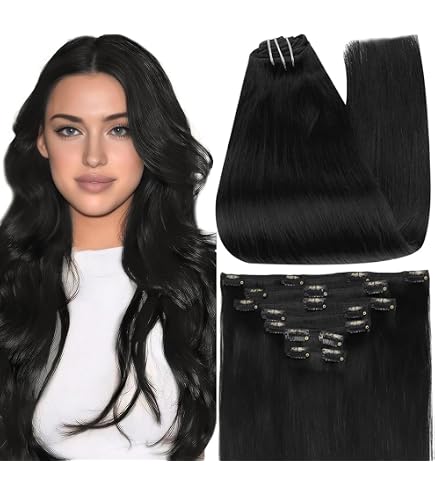Amazon.com : HAIR SENSE CLIP-IN EXTENSIONS 22 display picture 3