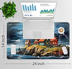 JVGFYNKL for TCG Playmat, Playmat with Zones, 24x14