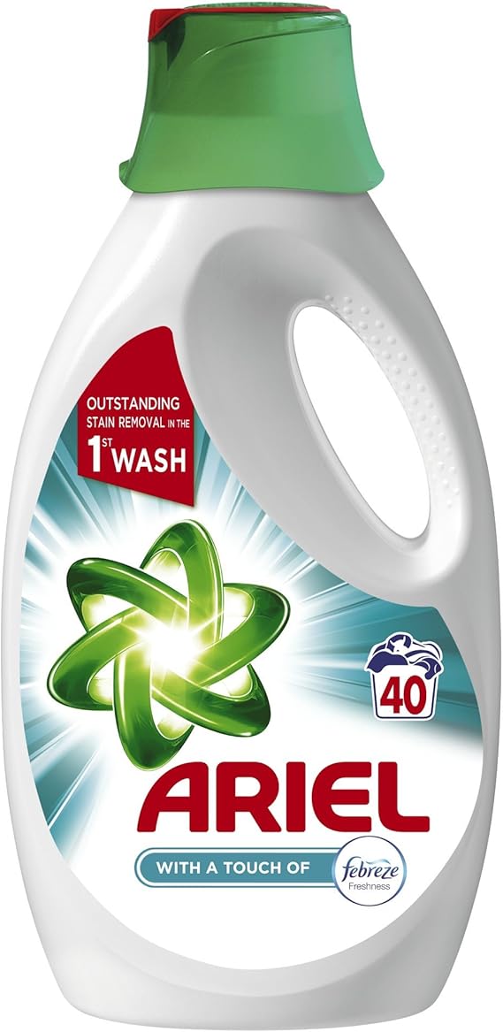 Ariel Washing Liquid with A Touch of Febreze, 2 L Amazon.co.uk Health