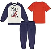Nautica boys 3 Piece Crew Jog Set