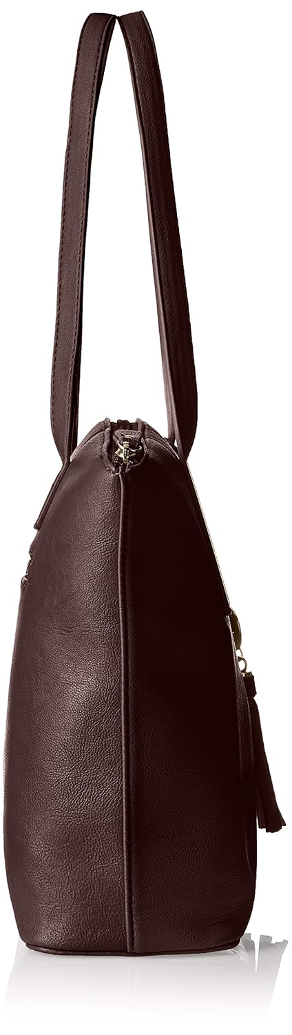 caprese women's viola satchel (mud)