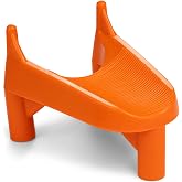 Champion Sports Heavy Duty Football Kickoff Kicking Tee &ndash; High Visibility Orange &ndash; 2"