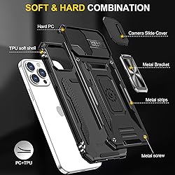 FRLMOOES for iPhone 12 Pro Max Case with 2 Screen