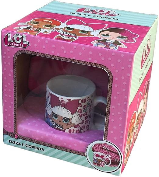 LOL Taza Mug+Manta en Caja Regalo: Amazon.es: Hogar