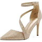 DREAM PAIRS Women's Oppointed-Lacey Pump Shoe