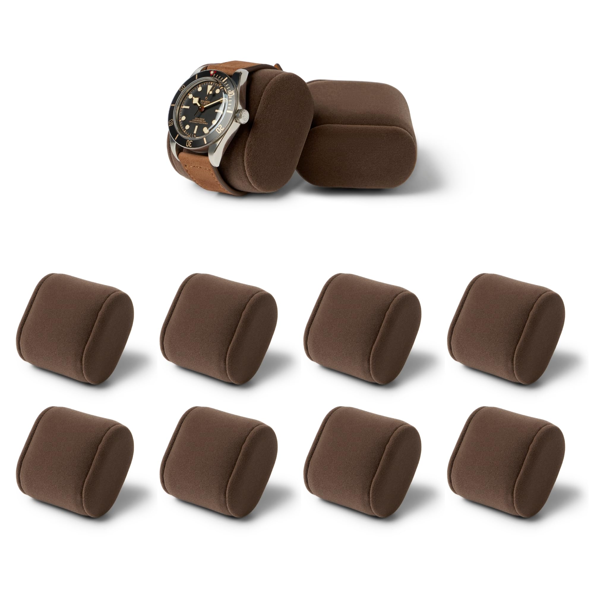 Photo 1 of TAWBURY Bayswater Watch Box Pillows - Extra-Small | 16.5cm/6.5" Circumference | 55mm/2.2" Width | Compatible with Bayswater 3 & 8 Slot Watch Boxes | Pack of 8 Pillows