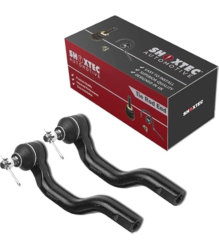 Pair (2) Front Outer Tie Rod Ends For 2006-2011 Honda Civic – Direct Replacement, 10-Year Warranty
