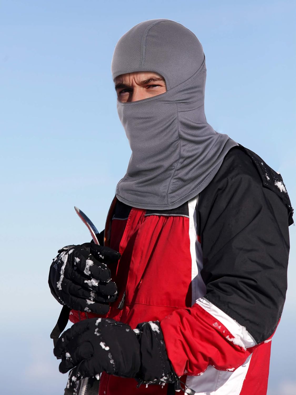 3 Pieces Summer Balaclava Sun Protection Face Mask Breathable Long Neck Cover for Men Usage (Black, Grey, Navy Blue) at  Men’s Clothing store
