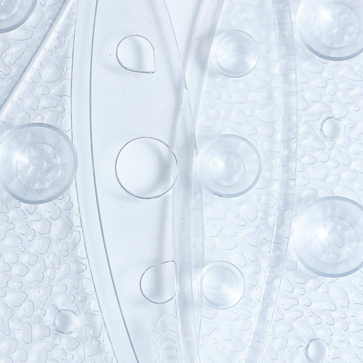 SlipX Solutions Versatile Expandable Bath & Shower Safety Mat System Fits Any Size Tub or Shower! (Custom Size, Clear): Health & Personal Care