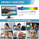 LAMA 22 inch Blue Light Blocking Screen Protector Anti-Glare 2 Pack view 3