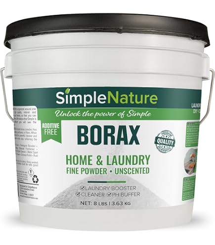 SimpleNature All Natural Borax Powder - 8 lbs