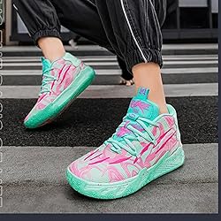 Wqsugnt Mens Multicolor High Top Basketball Shoes