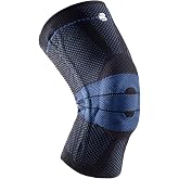 Bauerfeind - GenuTrain - Knee Brace - Targeted Support for Pain Relief and Stabilization of The Knee, Provides Relief of Weak, Swollen, and Injured Knees- Size 5 - Color Black