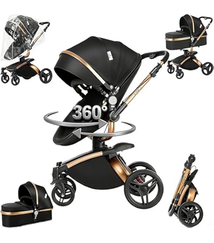 Amazon.com : BIUSIKAN Bassinet Stroller and Bedside Bassinet : Baby