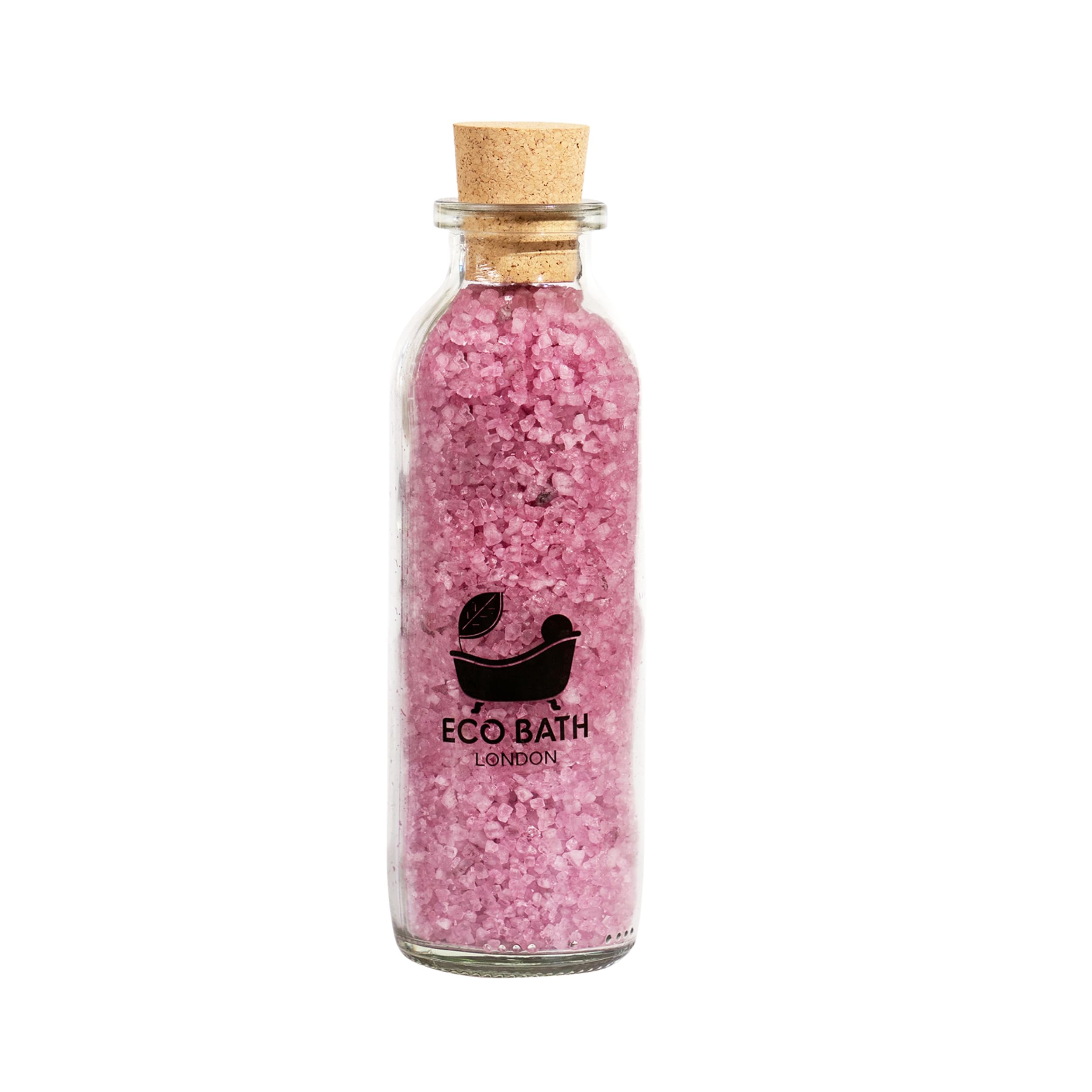 Eco Bath London Relaxing Dead Sea Salt 300g - Natural Dead Sea Salt Contains 100% Pure Essential Oils Mixed with Lavender