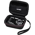 LTGEM Camera Case Compatible with KODAK PIXPRO Friendly Zoom FZ45-BK / FZ45-WH / FZ45-RD / FZ55-BK / WPZ2 / FZ43-BK / FZ55 / FZ53-BK 16MP Digital Camera(Inside: 4"x2.6"x1.2"), Black