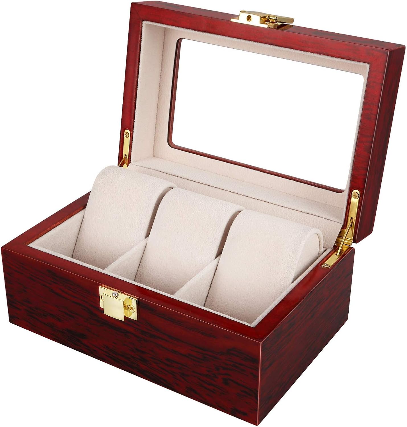 Caja para Relojes de Madera Estuche para Relojes y joyeros