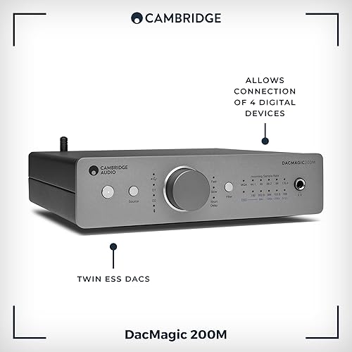 Cambridge Audio DacMagic 200M MQA HiFi DAC and Headphone