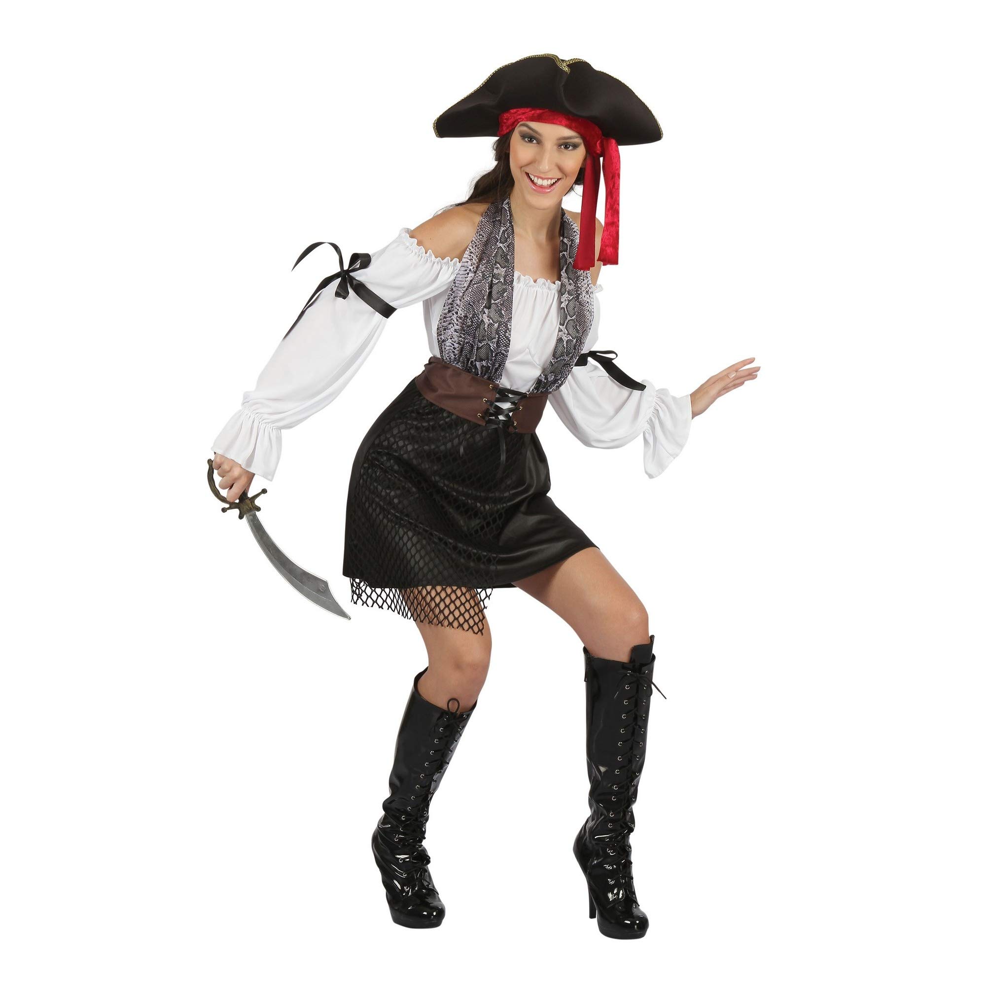 Bristol Novelty AF085 Pirate Lady, Women, Multi-Colour, One Size