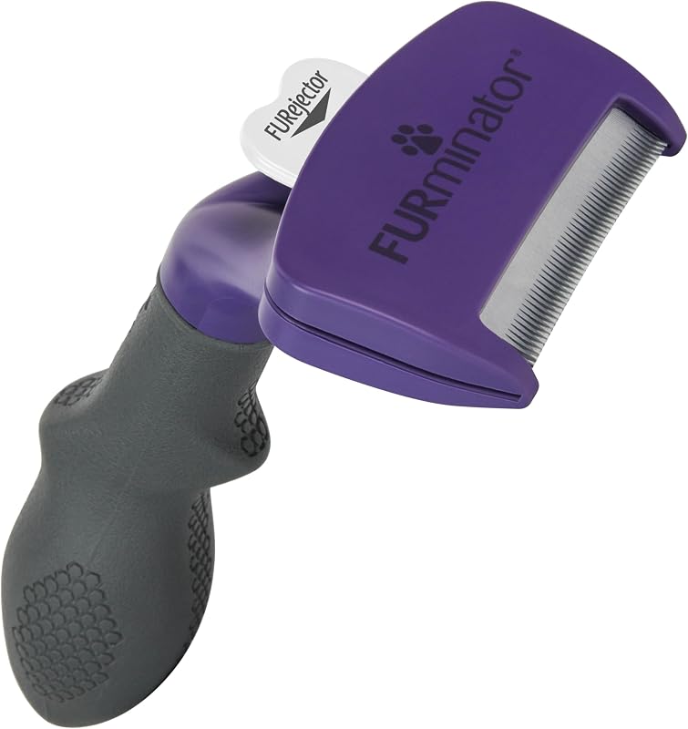 deShedding,Cepillo para Gatos medianos/Grandes de Pelo Corto,M/L