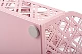 EXERZ Desk Organiser Mesh Desk Tidy Caddy Turquoise 7 Compartments view 6