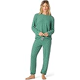 PJ Salvage Women's [Amazon Exclusive] Brushed Thermal Jogger 2-piece Pj Set