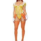 Forplay Womens Peaches Bestie Video Game Costume