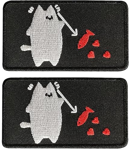 AliPlus 2 Pack Blackbeard Flag Patches - Glow In The Dark Pirate Flag Morale Patch, Hook & Loop (4.33x2.75 In) - View #7