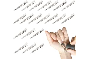 XLANMAY 20pcs Multifunctional Nail Clips Non-Slip Nail Polish Protector for Fingers Nail Art Accessories Press Artificial Nails Clips