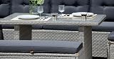 Backyard Furniture Barcelona 10 Seater Rattan Garden Set with Cushions view 3