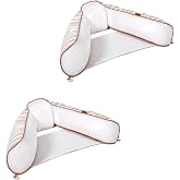 Big Joe Lux Bali Sling Pool Float, Sand Stripe Sunbrella Fabric, 2 Pack
