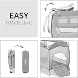 hauck Sleep N Play Center Stars Travel Cot Set with Changing Mat 120x60 view 4