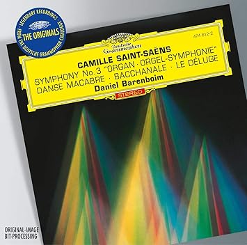 Camille Saint Saens Daniel Barenboim Chicago Symphony Orchestra Orchestre De Paris Saint Saens Symphony No 3 Organ Danse Macabre Bacchanale Le Deluge Amazon Com Music