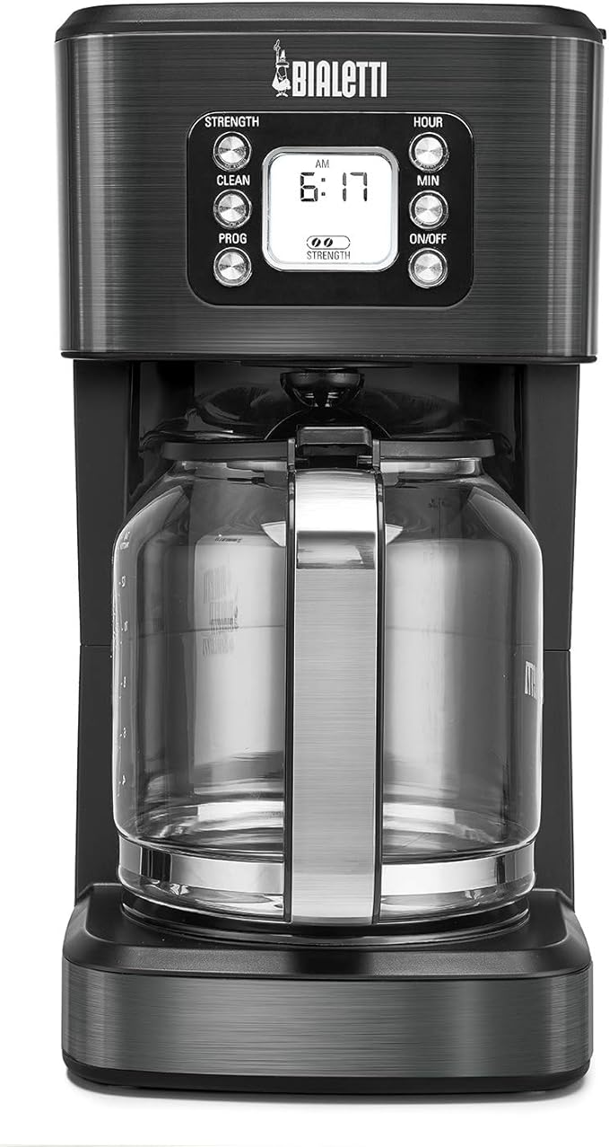 14-Cup Programmable Coffee Maker, Black 
