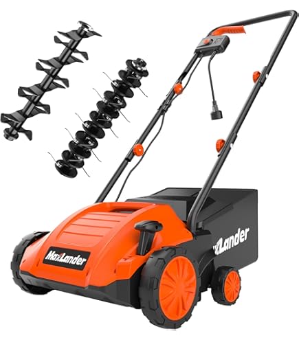 Amazon.com : MZK 13-inch 13-Amp 2-in-1 Electric Dethatcher and