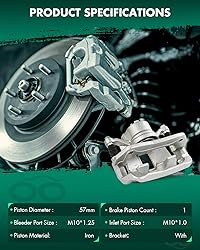 SCITOO 19B7106 Front Left Disc Brake Caliper