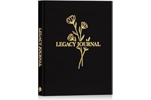 Lanpn Grandparents Legacy Journal Book with Prompts, Tell Me Your Life Story Memory Book to Fill Out, Mom Story Family Memory