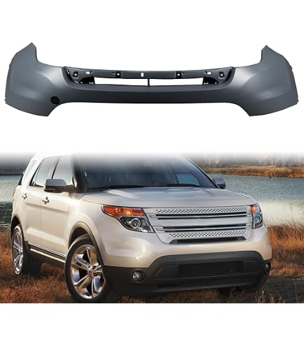 Yollky Front Bumper Tow Hook Cover For Ford Explorer 2011-2015 & Police Interceptor Utility
