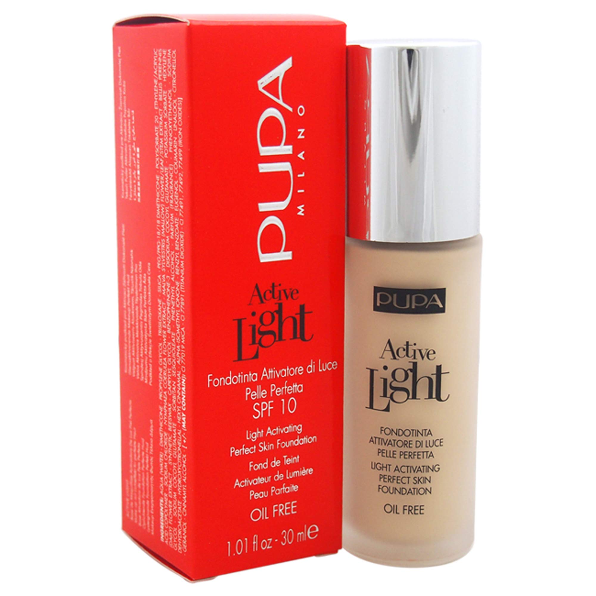 Pupa Active Light, N. 002 Ivory