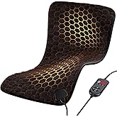 UTK 1Min Fast Heating Pad, 3X Deeper Pain Relief Far Infrared Heating Pad for Back & Cramps, 8 Heat Setting, 4H Auto Off, FSA-HSA Eligible, Adjustable Strap, Machine Washable,Valentine Gifts 12" x 24"