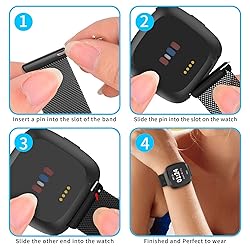 Limque Magnetic Bands Compatible with Fitbit