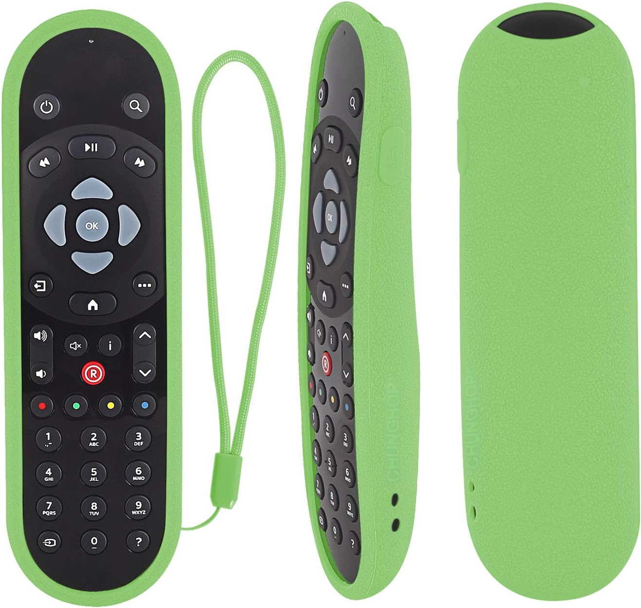 Remote Cover Case Fit for Sky Glass/Stream TV Remote, Also for Sky Q Touch and Non-Touch Remote Control, Anti-Slip