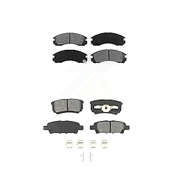 SIM Front Rear Semi-Metallic Brake Pads Kit